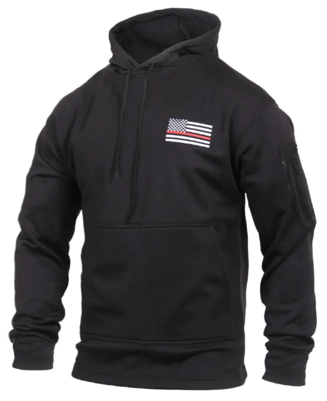 Concealed Carry Thin Red Line Hoodie