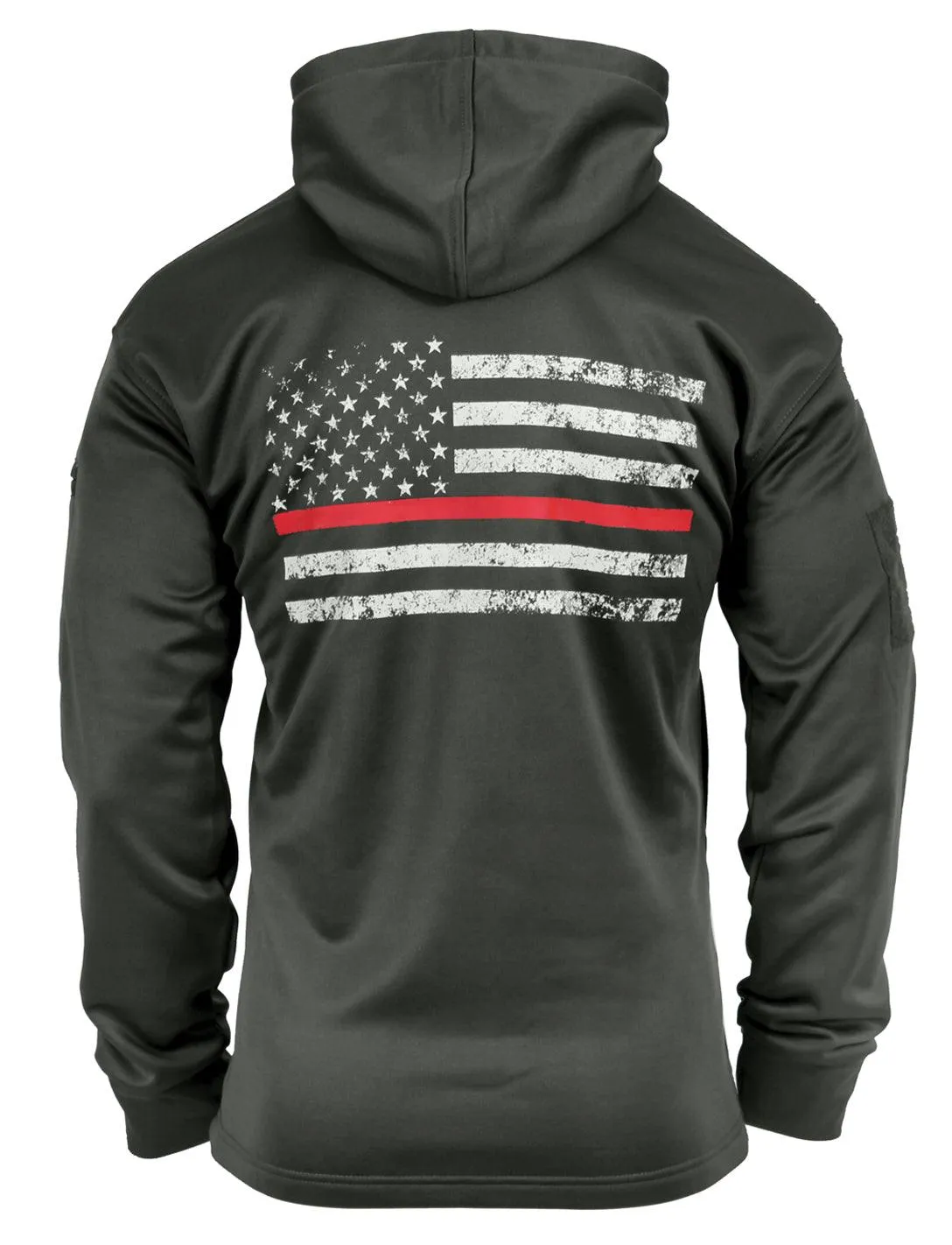 Concealed Carry Thin Red Line Hoodie