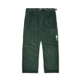 Corduroy Cargo Pants by Butter Goods - Forest Green