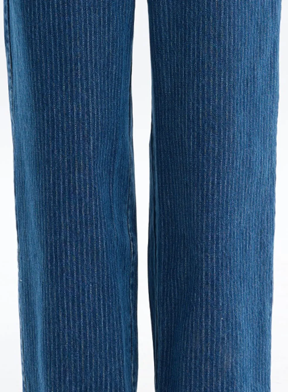 Corduroy Pants with Elastic Waistband IF413