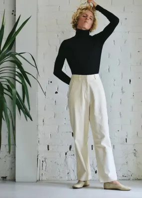 Corduroy Straight Leg Pants on Sale | Mijeong Park