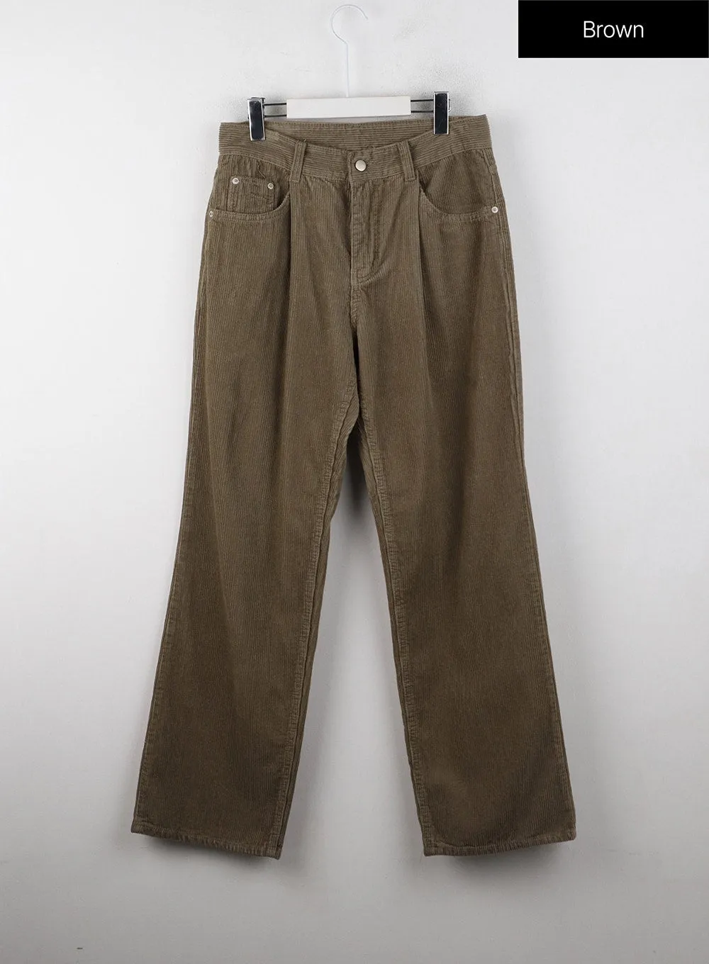 Corduroy Wide Leg Pants