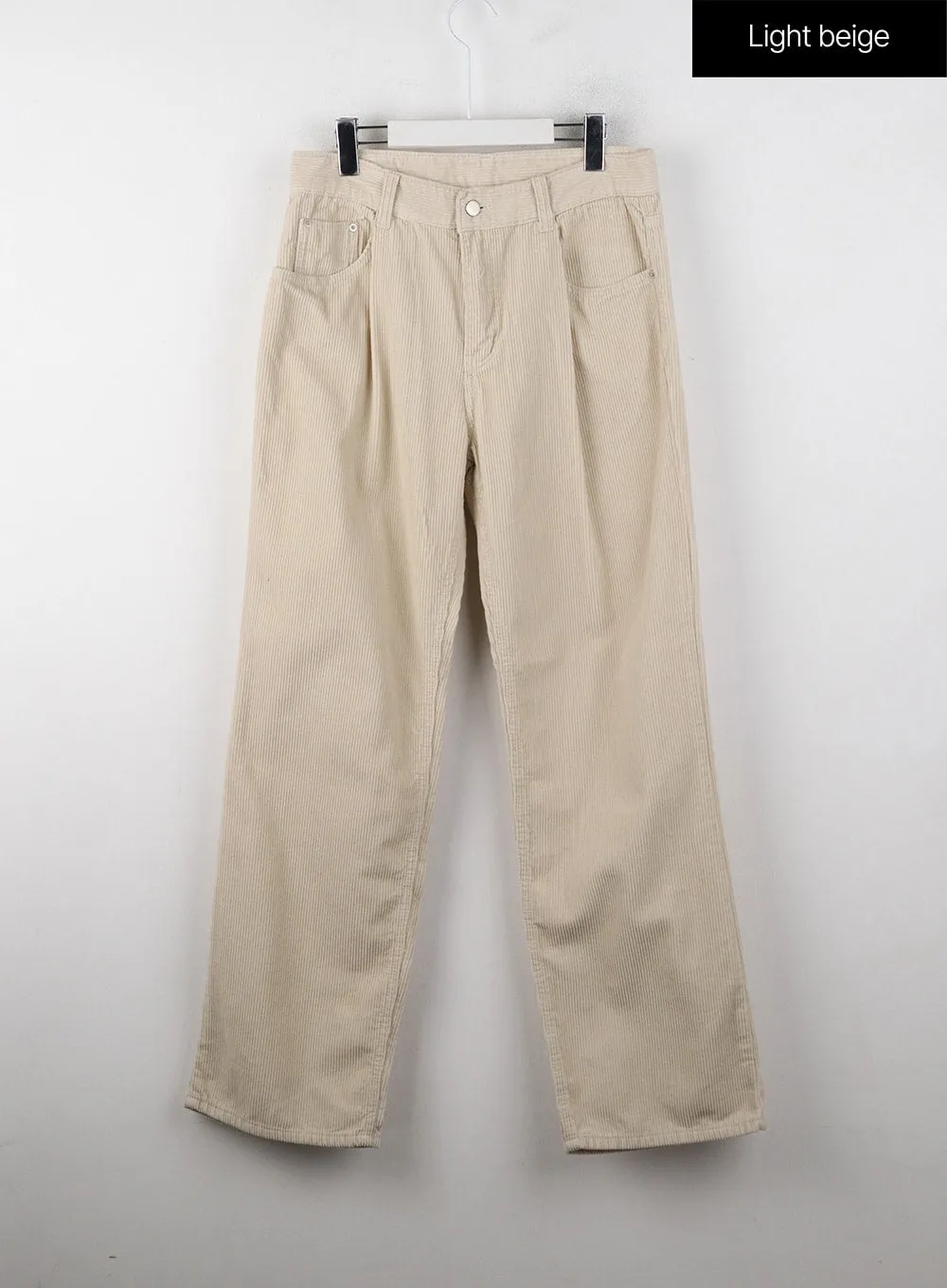 Corduroy Wide Leg Pants