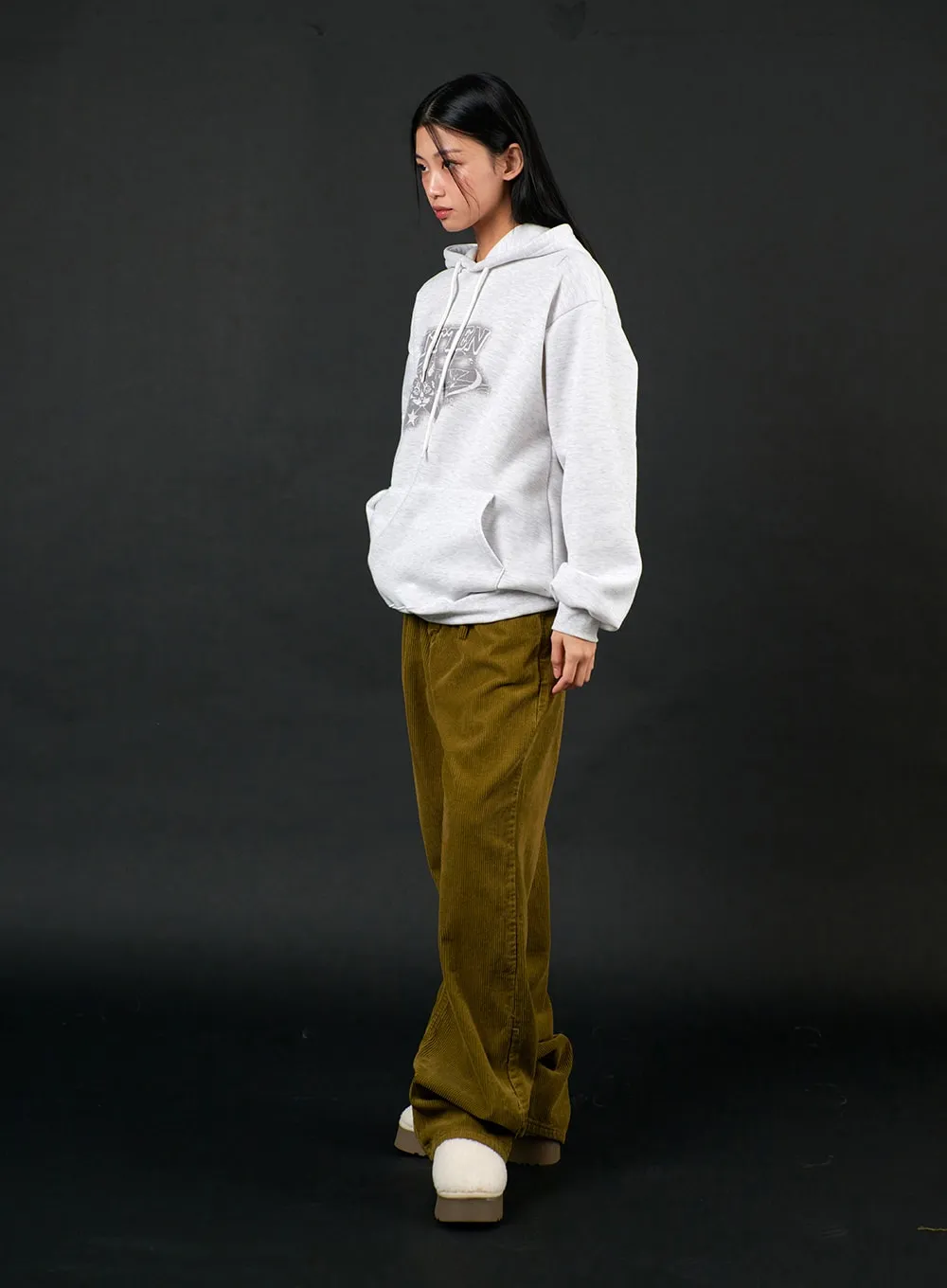 Corduroy Wide Leg Pants