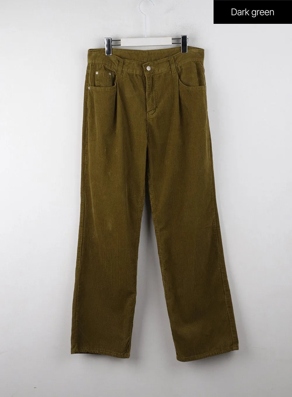 Corduroy Wide Leg Pants