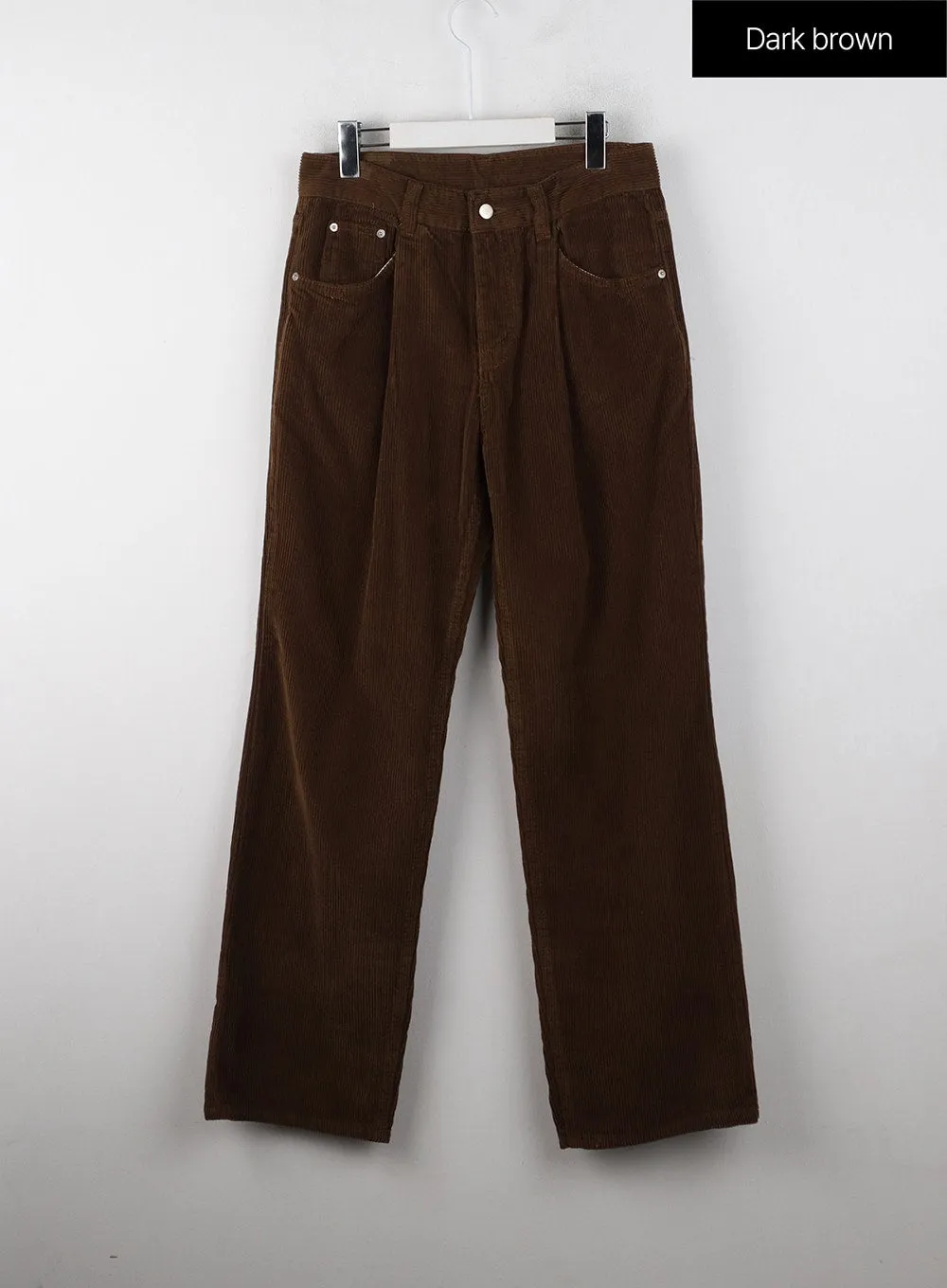 Corduroy Wide Leg Pants