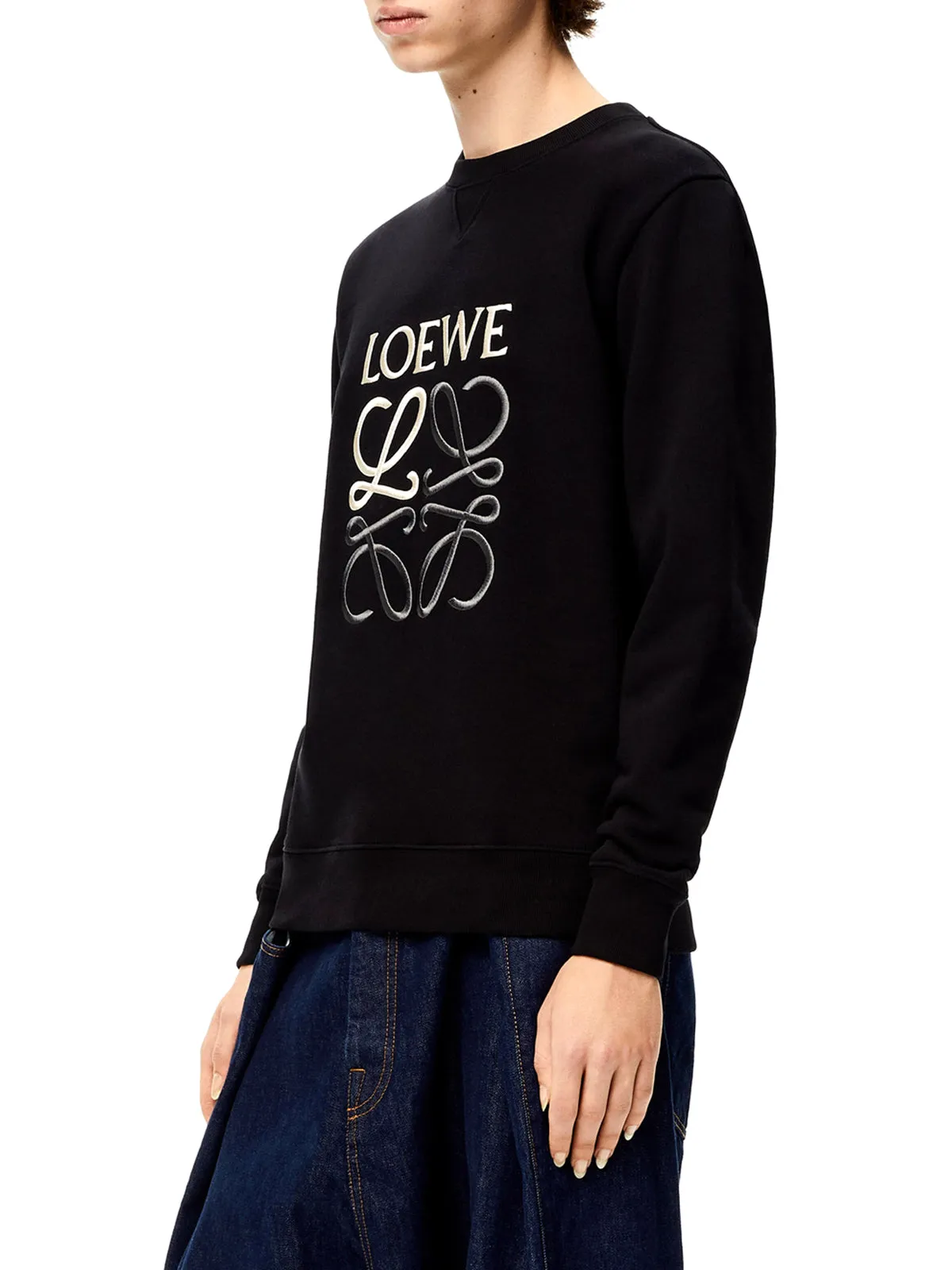 Cotton anagram sweatshirt