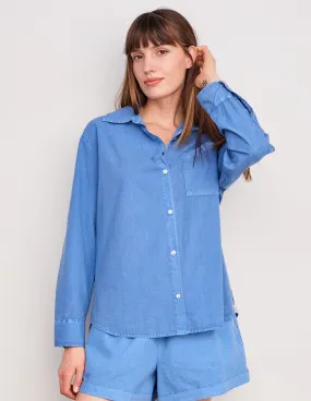 Cotton Button Front Shirt