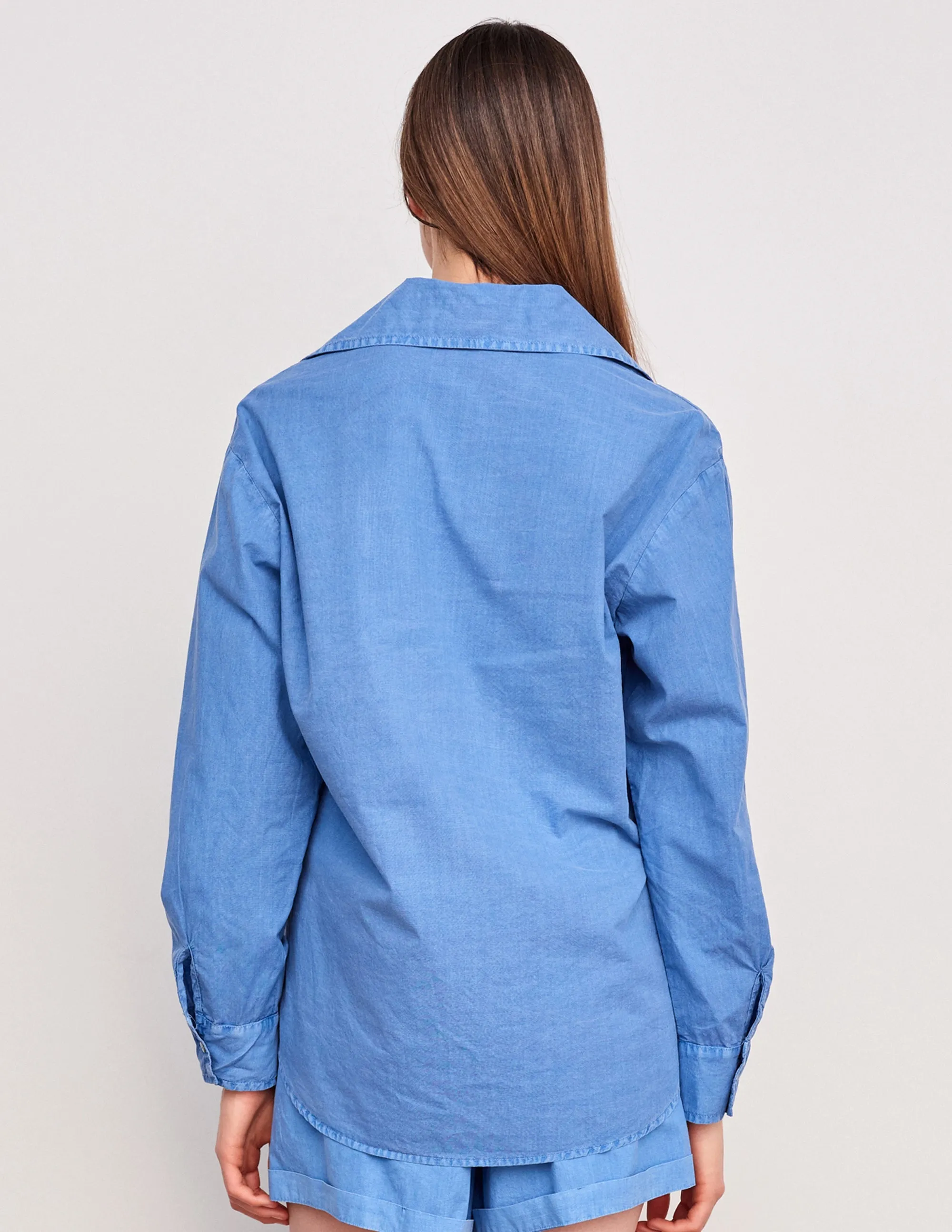 Cotton Button Front Shirt