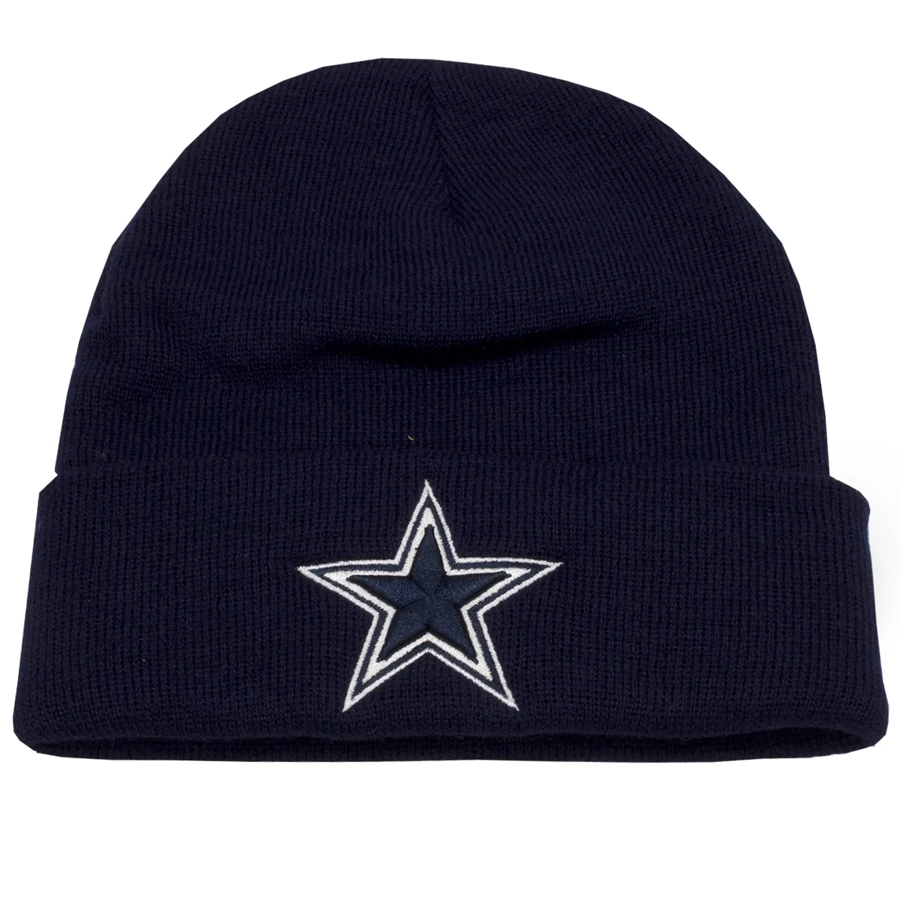 Dallas Cowboys Winter Beanie Navy Blue Authentic Series