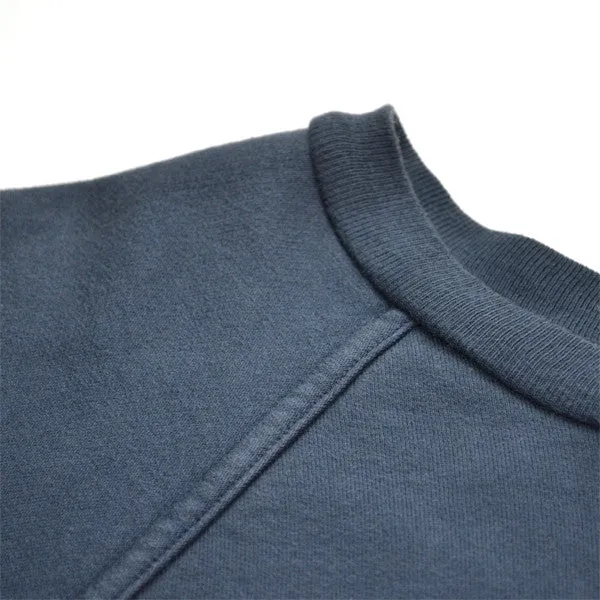 Dana Lee Cotton Cashmere Sweatshirt Navy