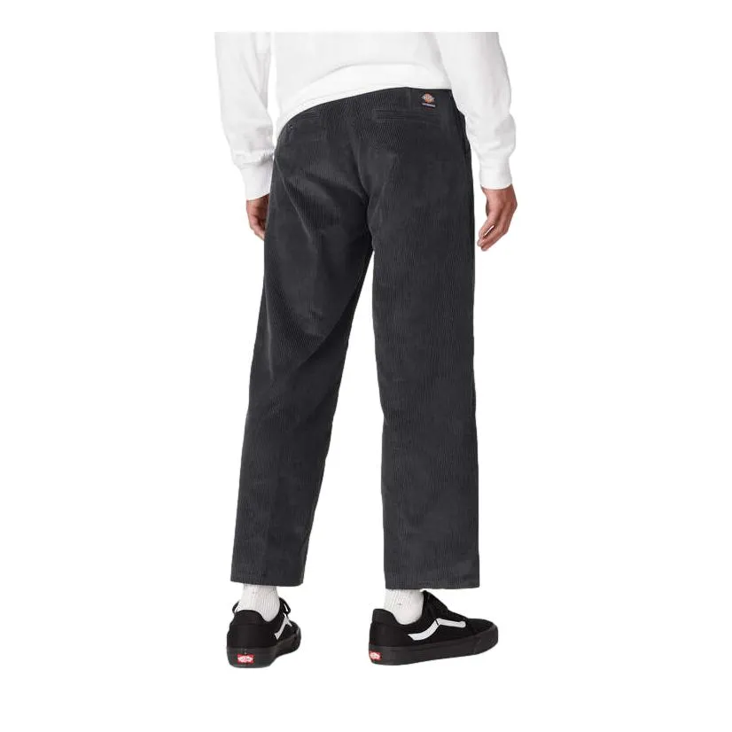 Dickies Black Corduroy Double Knee Pants - Franky Sicko Loose Fit