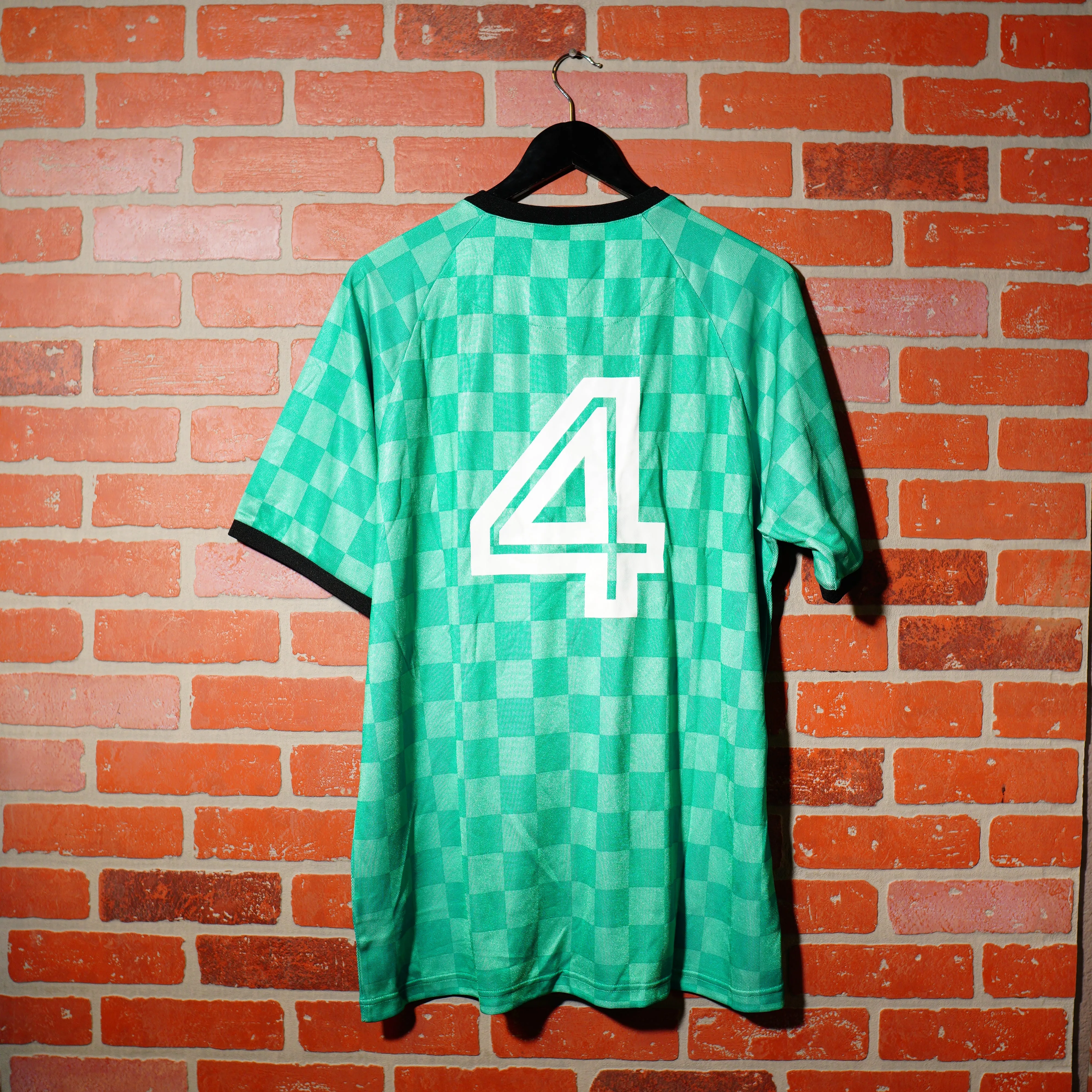 DS Stussy Checkered Board Soccer Jersey