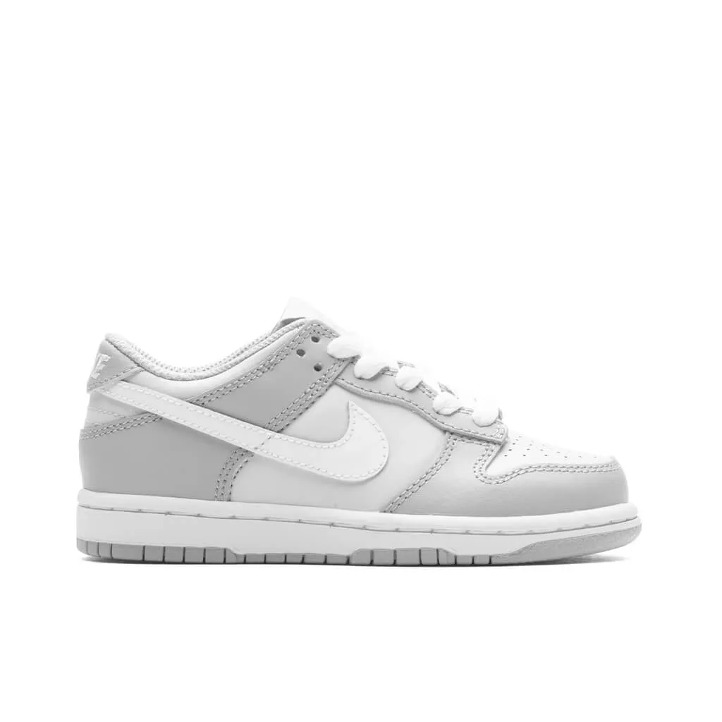 Dunk Low (PS) - Pure Platinum/White/Wolf Grey