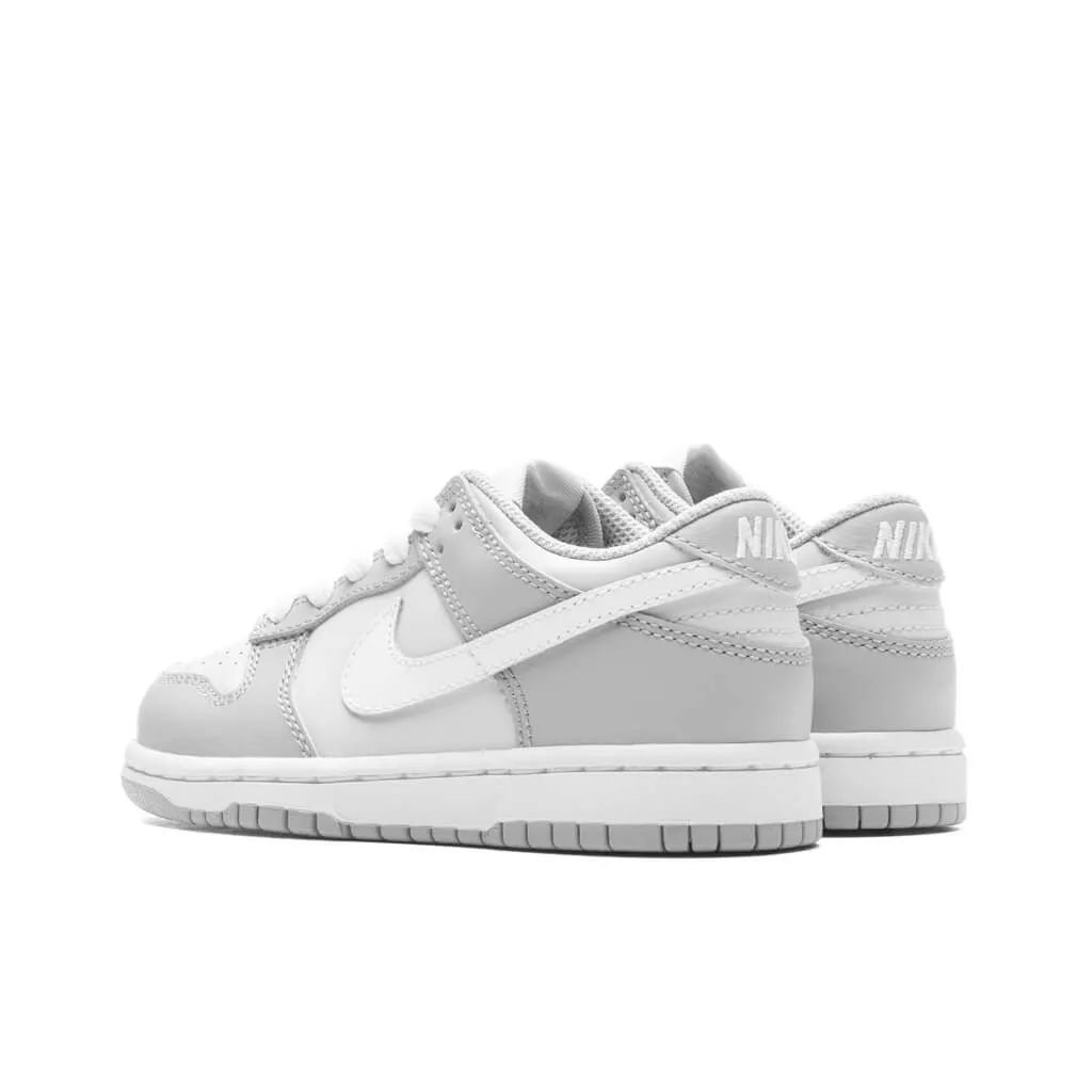 Dunk Low (PS) - Pure Platinum/White/Wolf Grey