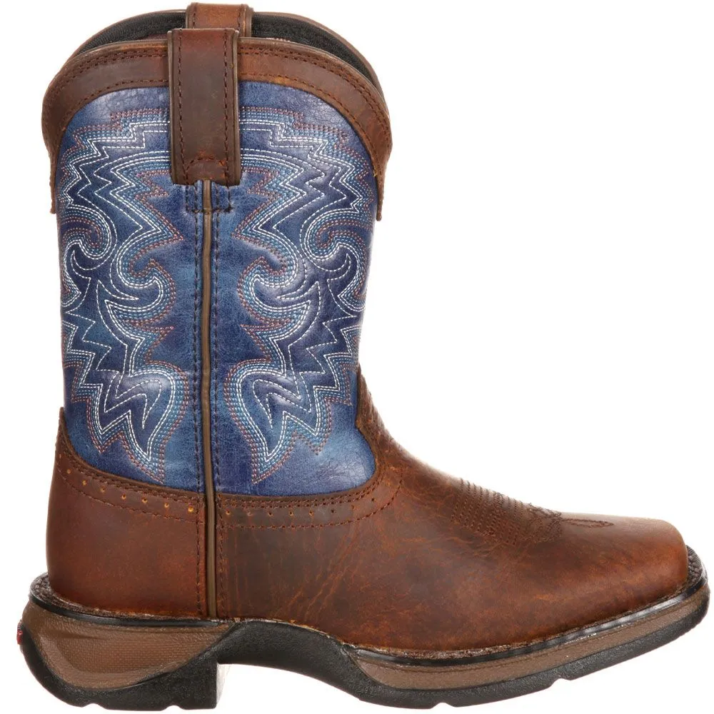 Durango Lil Durango Blue Big Kids Western Boots