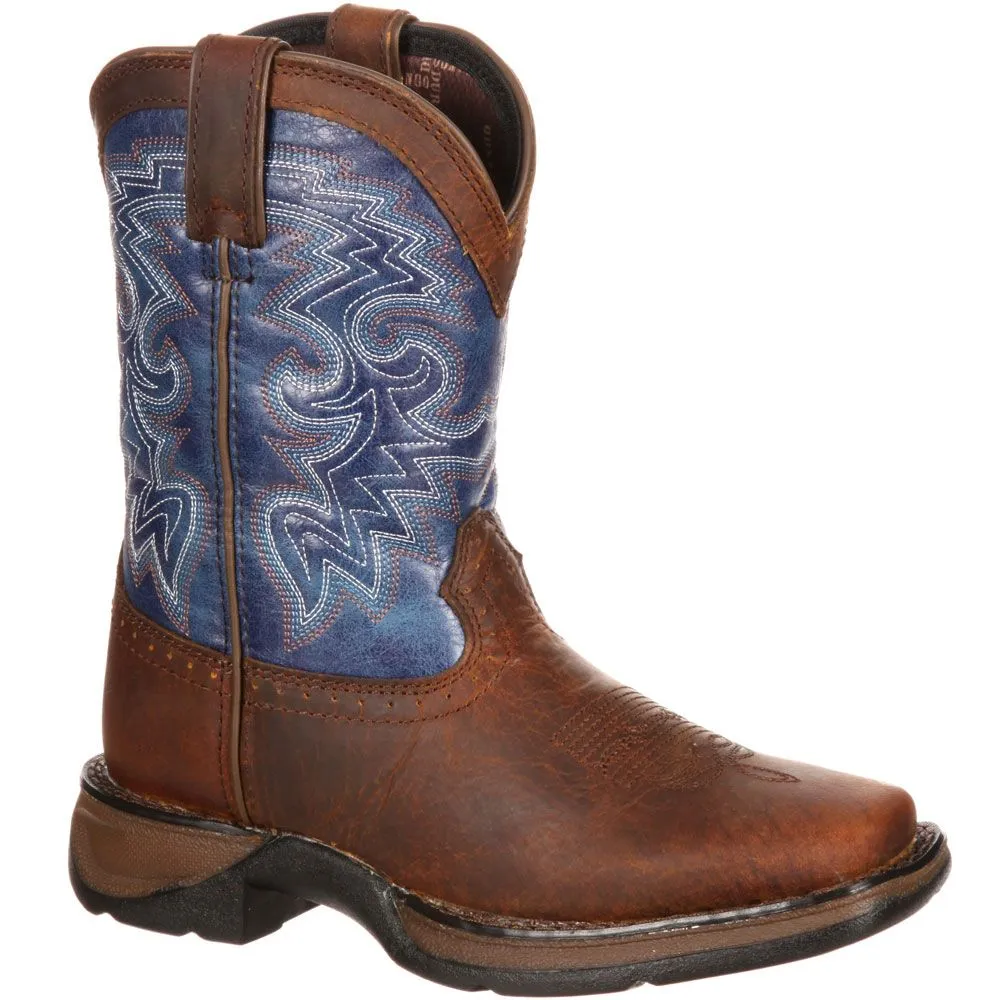 Durango Lil Durango Blue Big Kids Western Boots