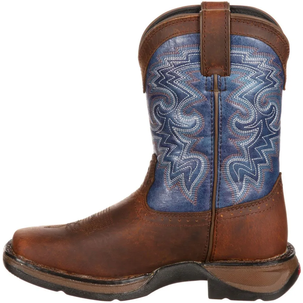 Durango Lil Durango Blue Big Kids Western Boots