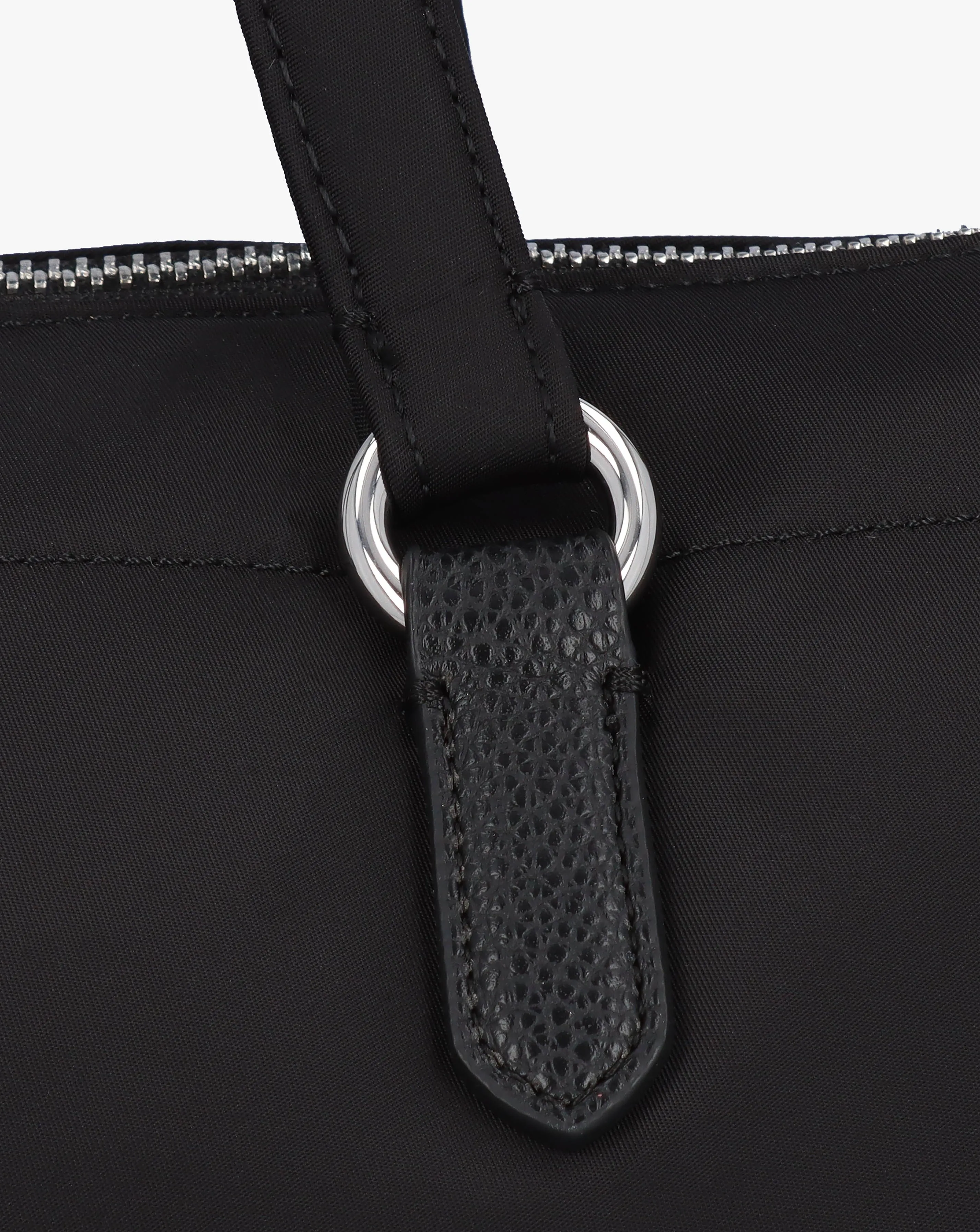 Emporio Armani Black Recycled Nylon Tote Bag | Simply Be