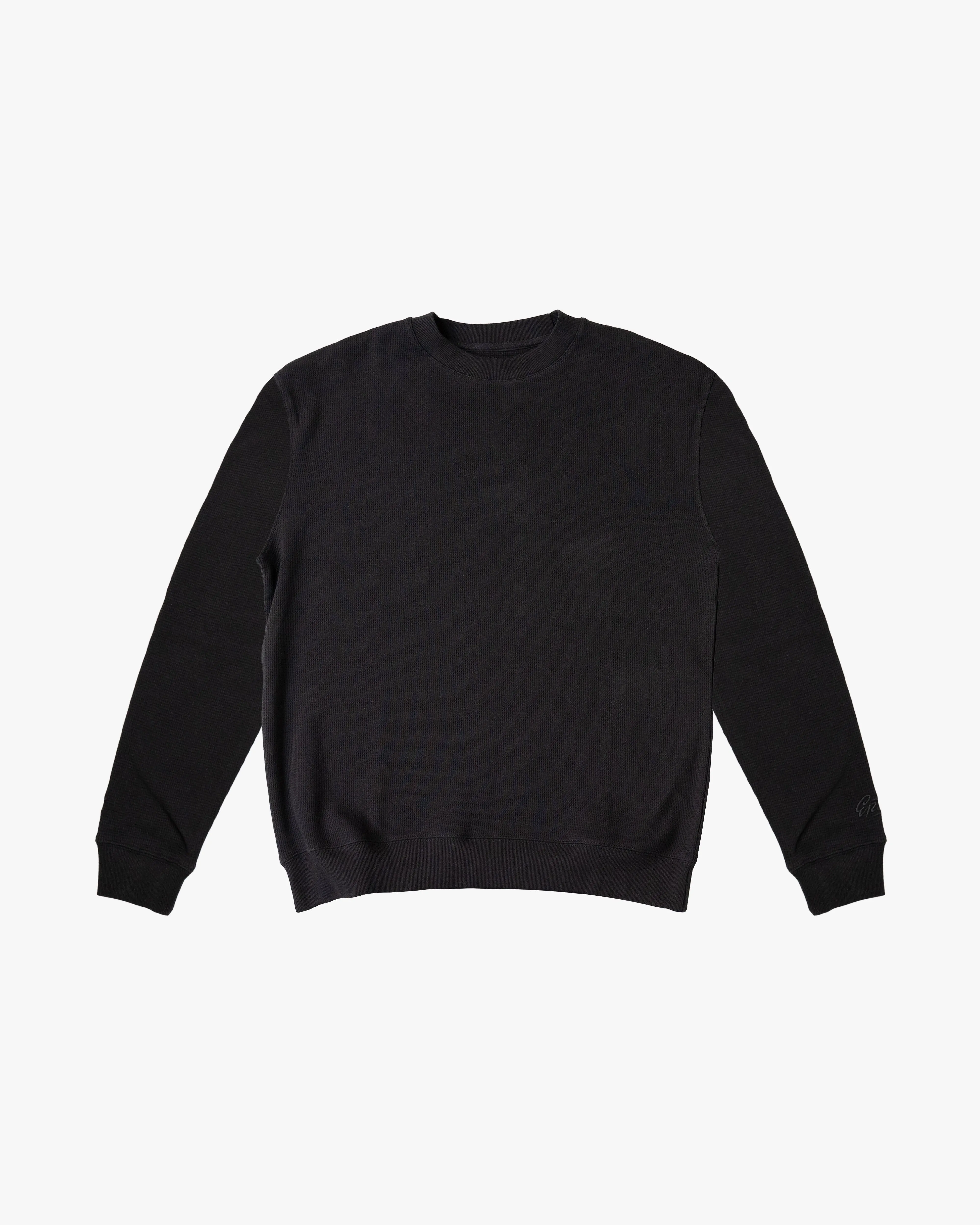 EPTM black thermal sweatshirt