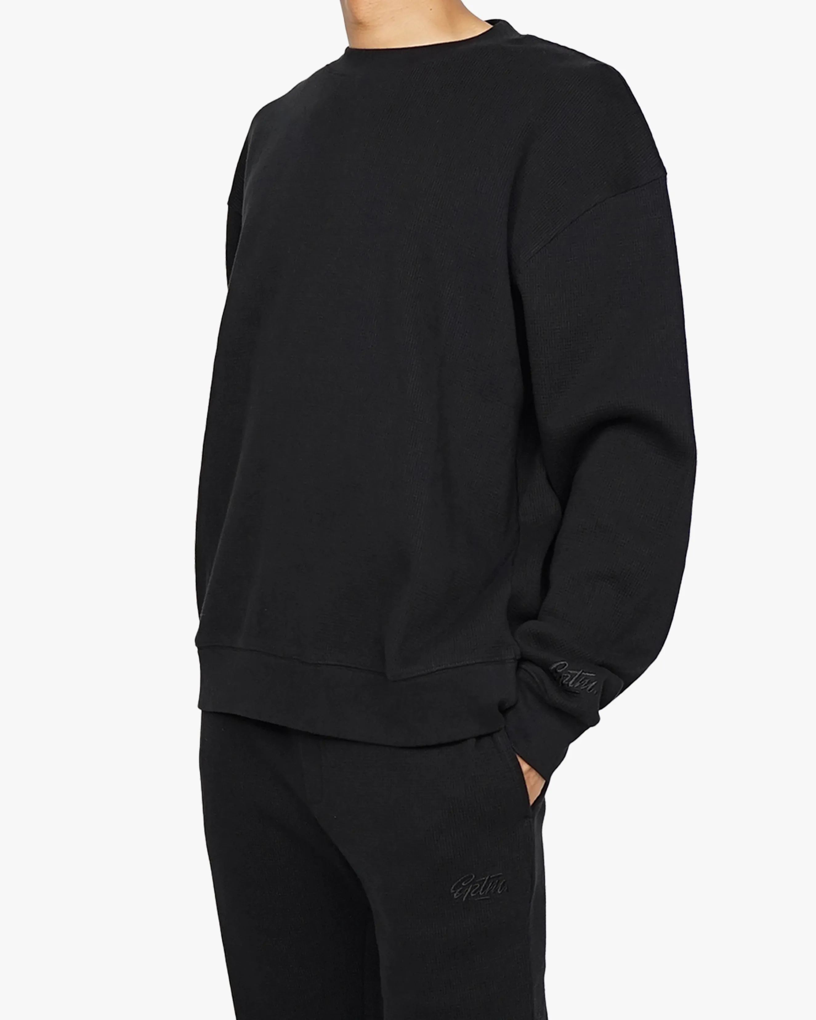 EPTM black thermal sweatshirt