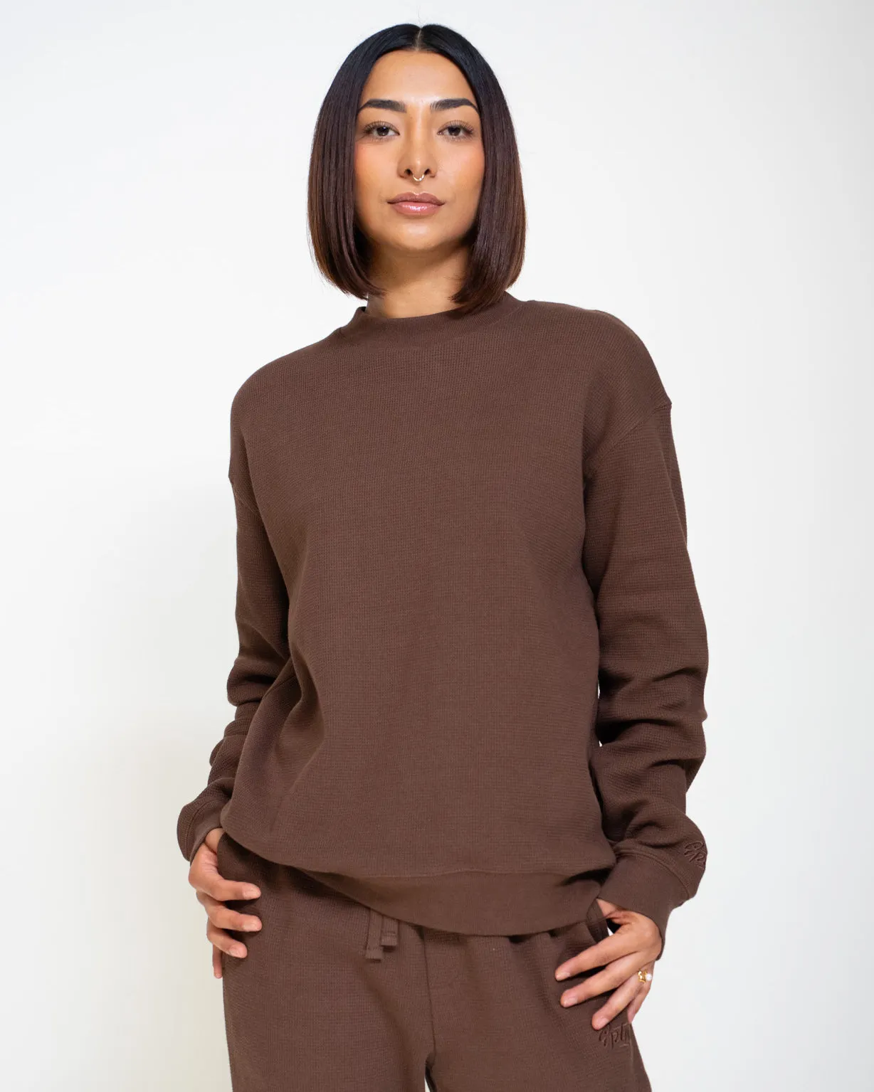 EPTM Brown Thermal Sweatshirt