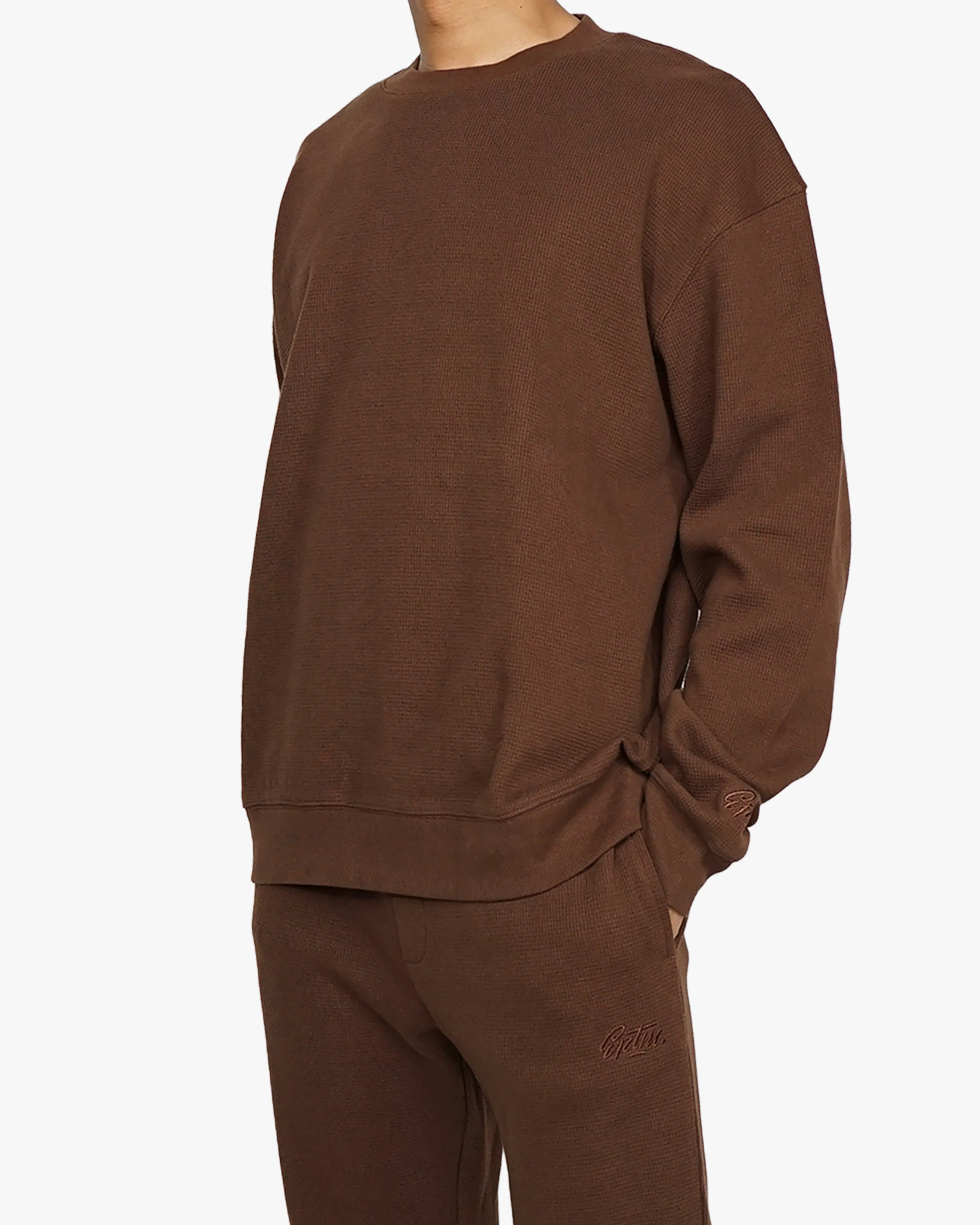 EPTM Brown Thermal Sweatshirt