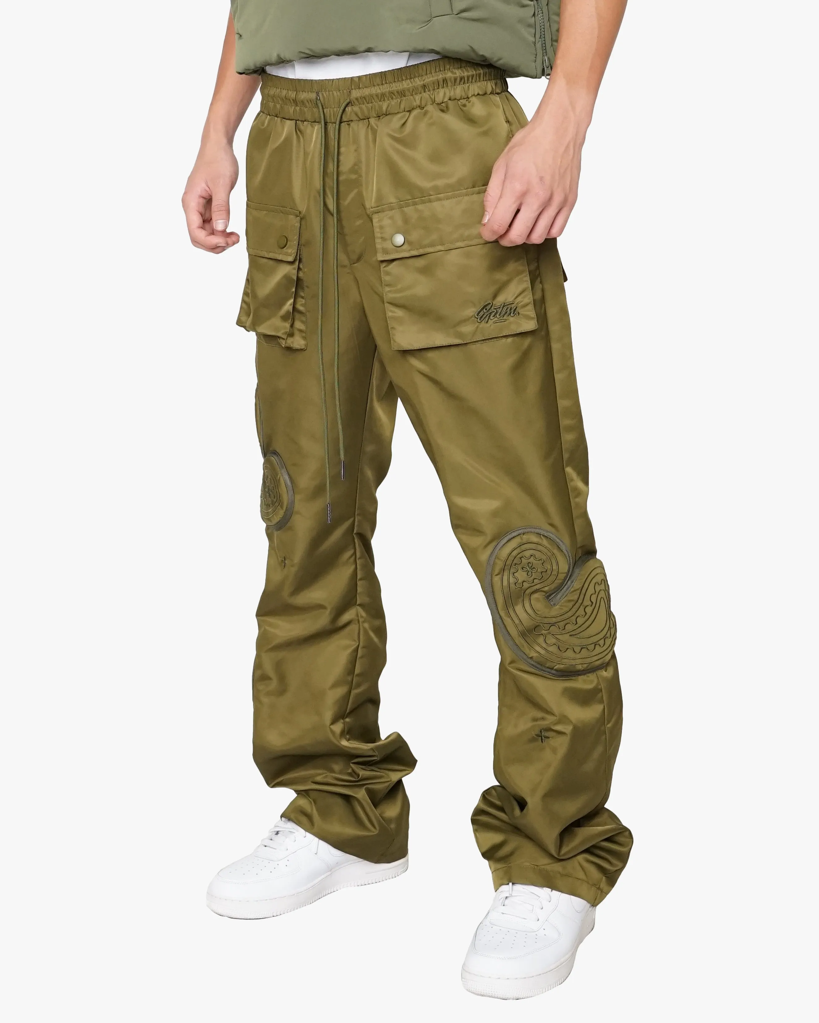 EPTM Paisley Pants Olive