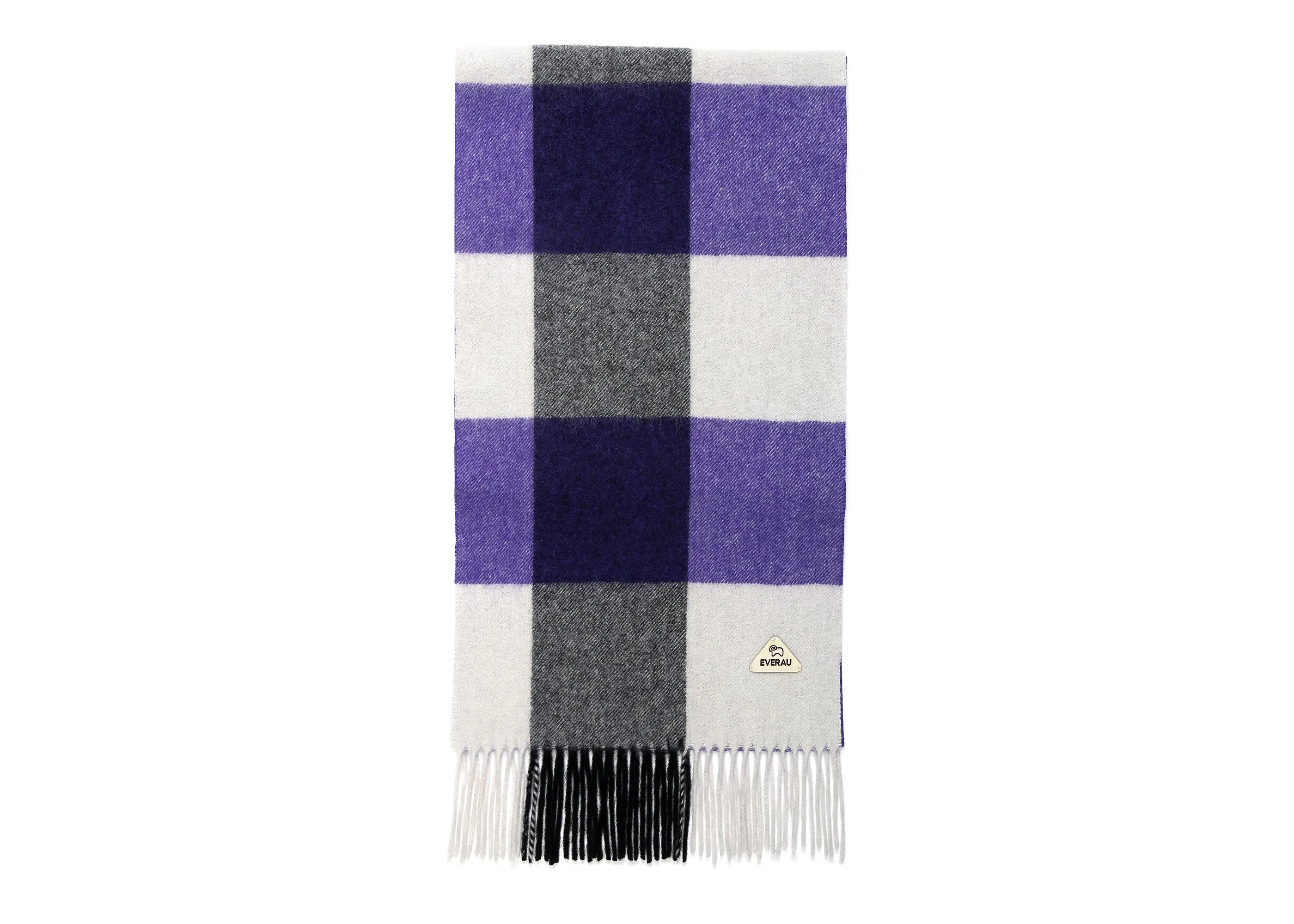 EVERAU Tartan Wool Scarf - Shop now for a high-quality tartan wool scarf.