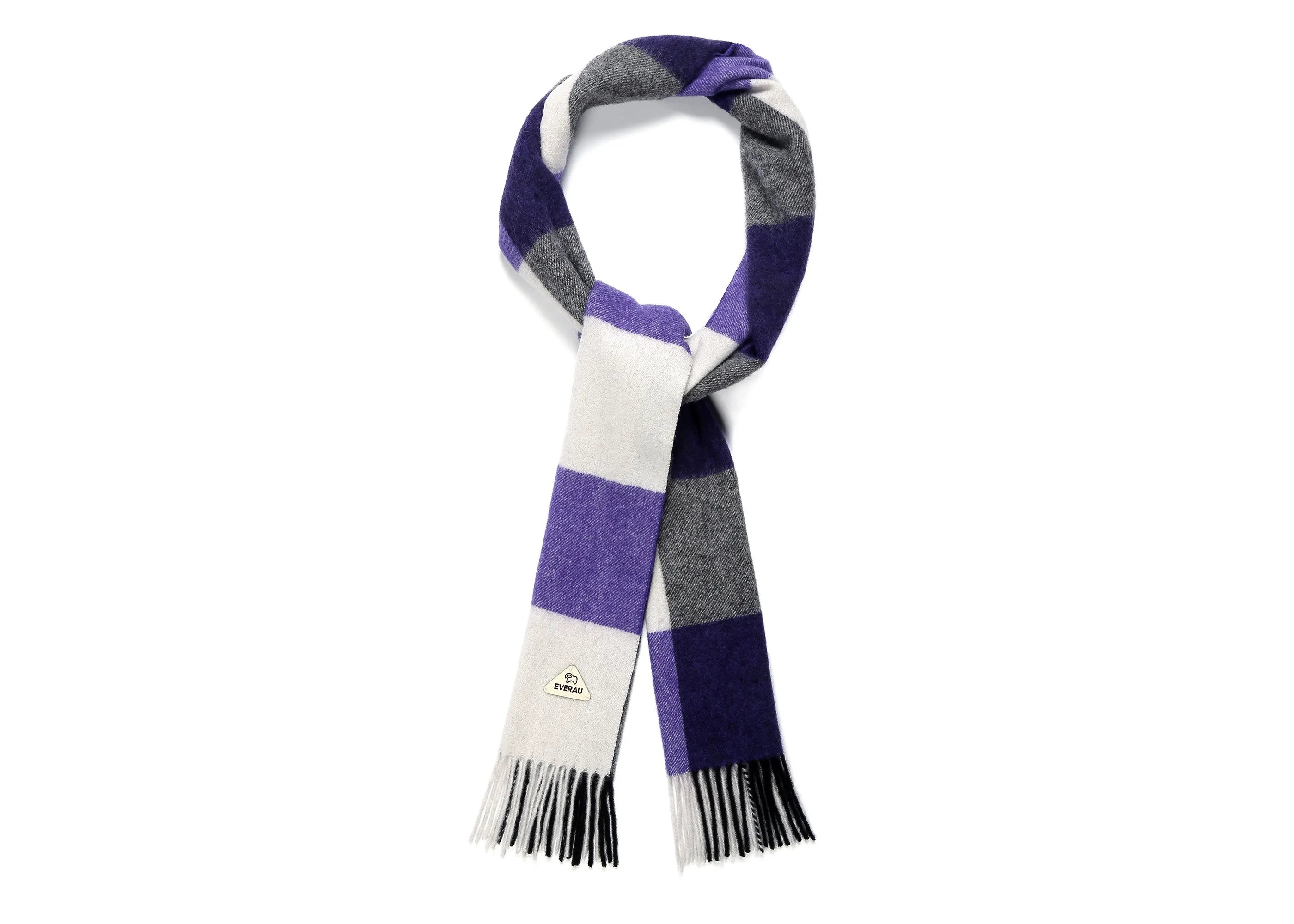 EVERAU Tartan Wool Scarf - Shop now for a high-quality tartan wool scarf.