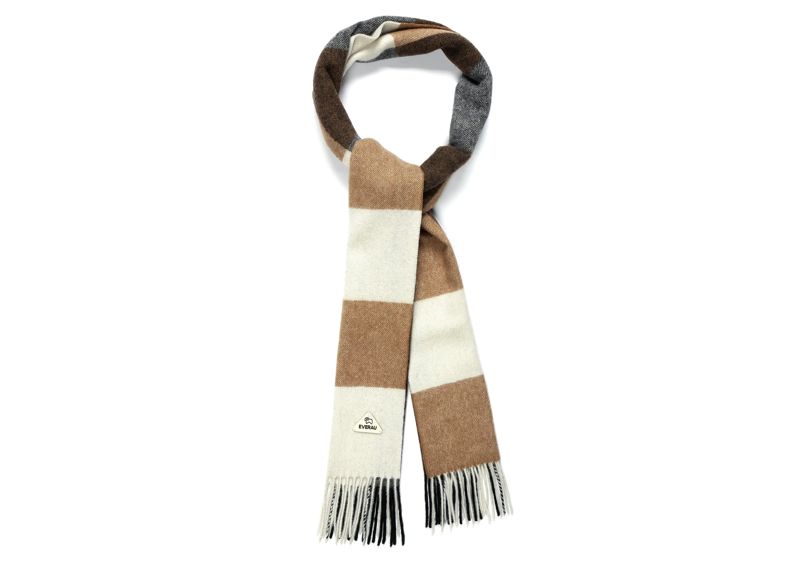 EVERAU Tartan Wool Scarf - Shop now for a high-quality tartan wool scarf.