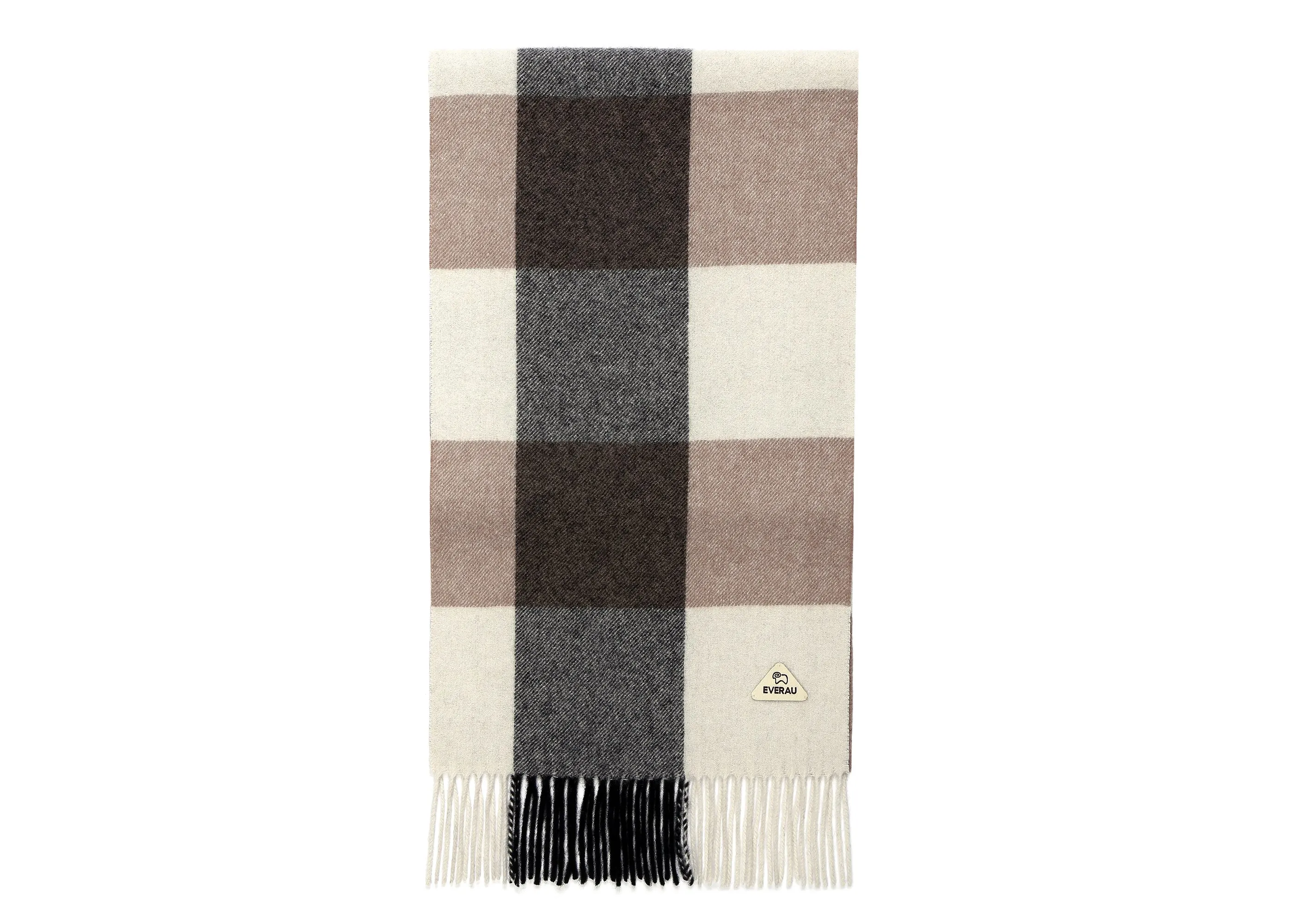 EVERAU Tartan Wool Scarf - Shop now for a high-quality tartan wool scarf.