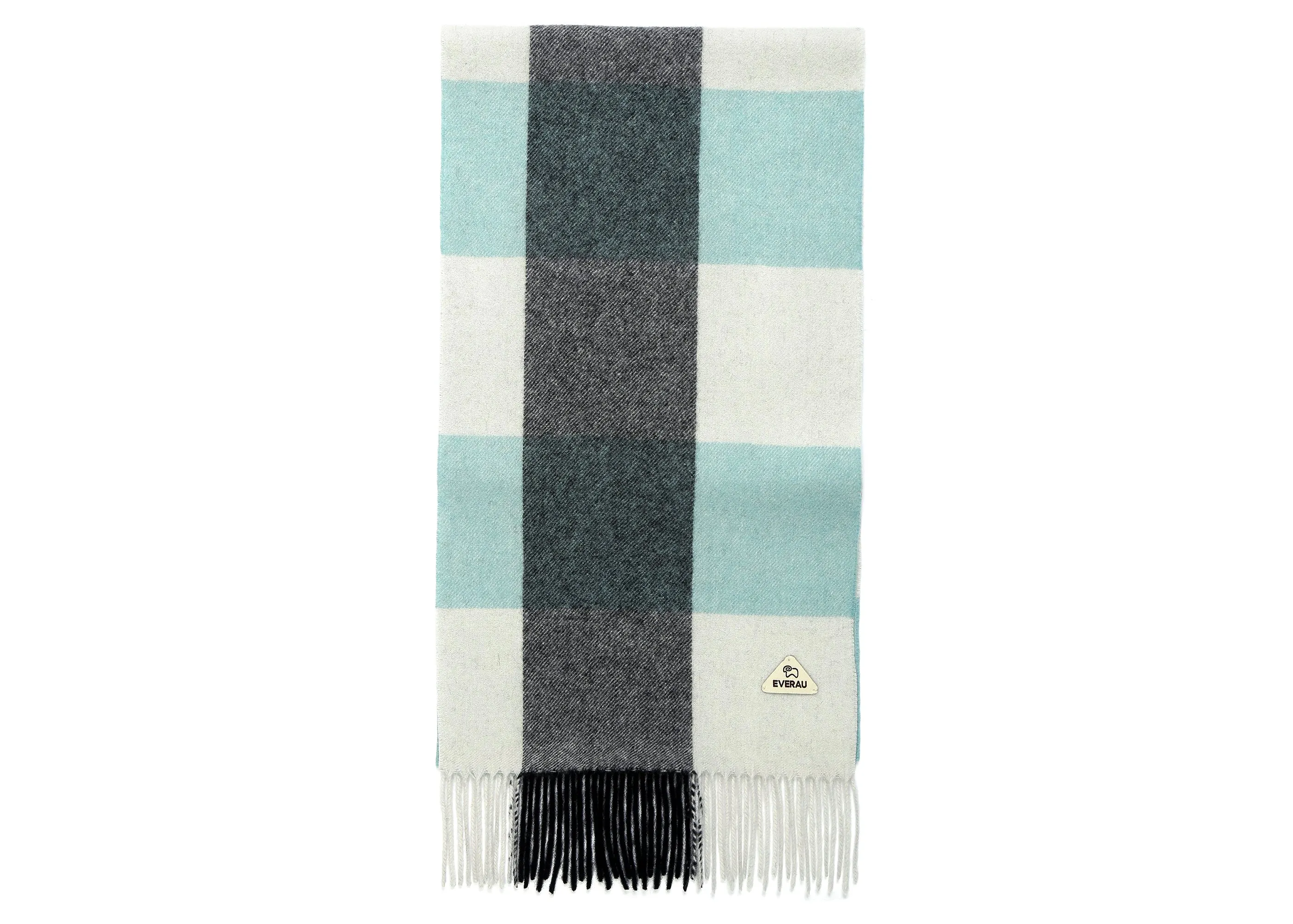 EVERAU Tartan Wool Scarf - Shop now for a high-quality tartan wool scarf.