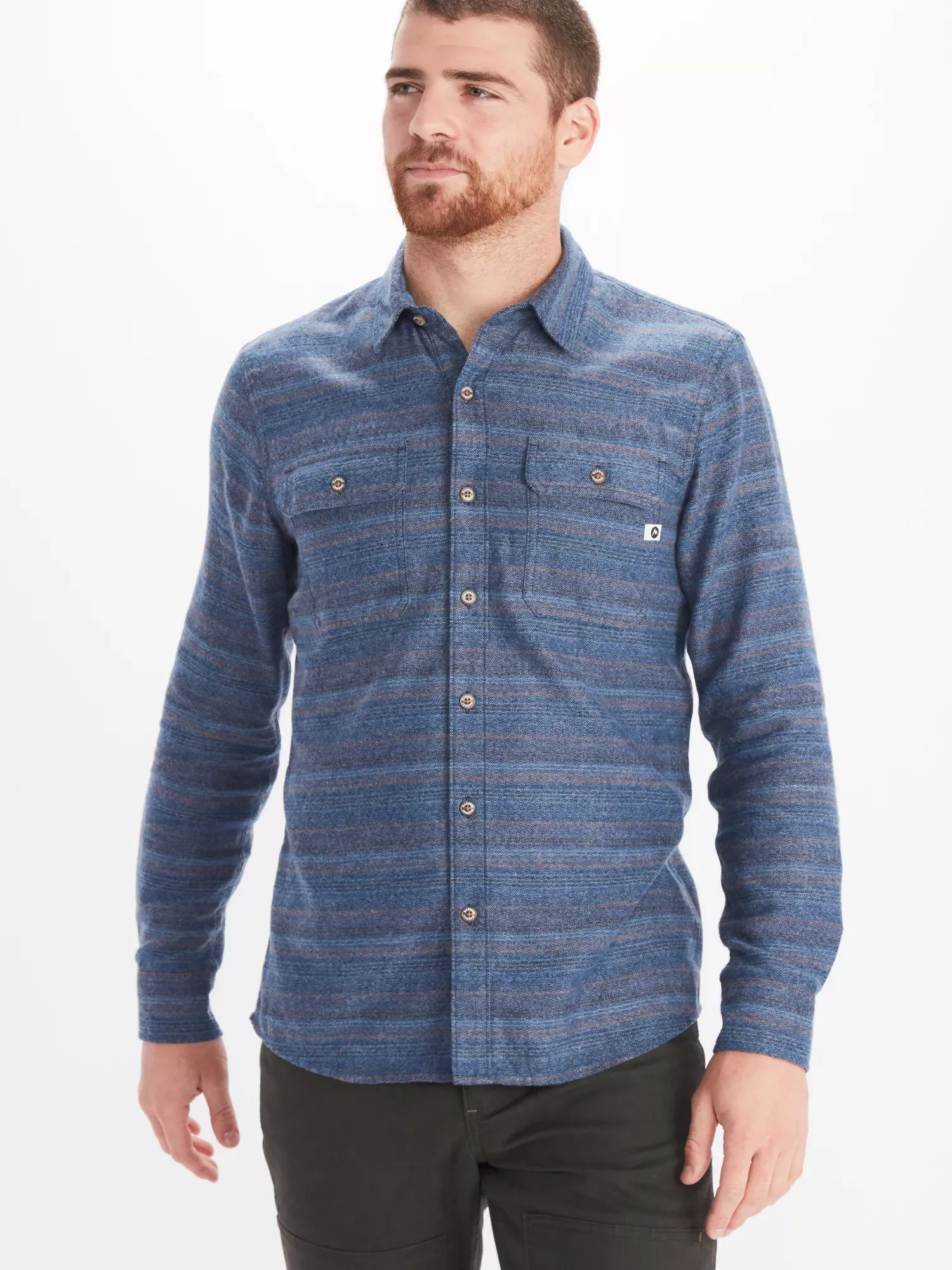 Fairfax Men's Heathered Midweight Flannel Shirt