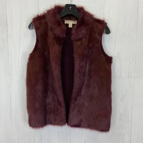 Faux Fur Sherpa Vest, Michael Kors, Size S