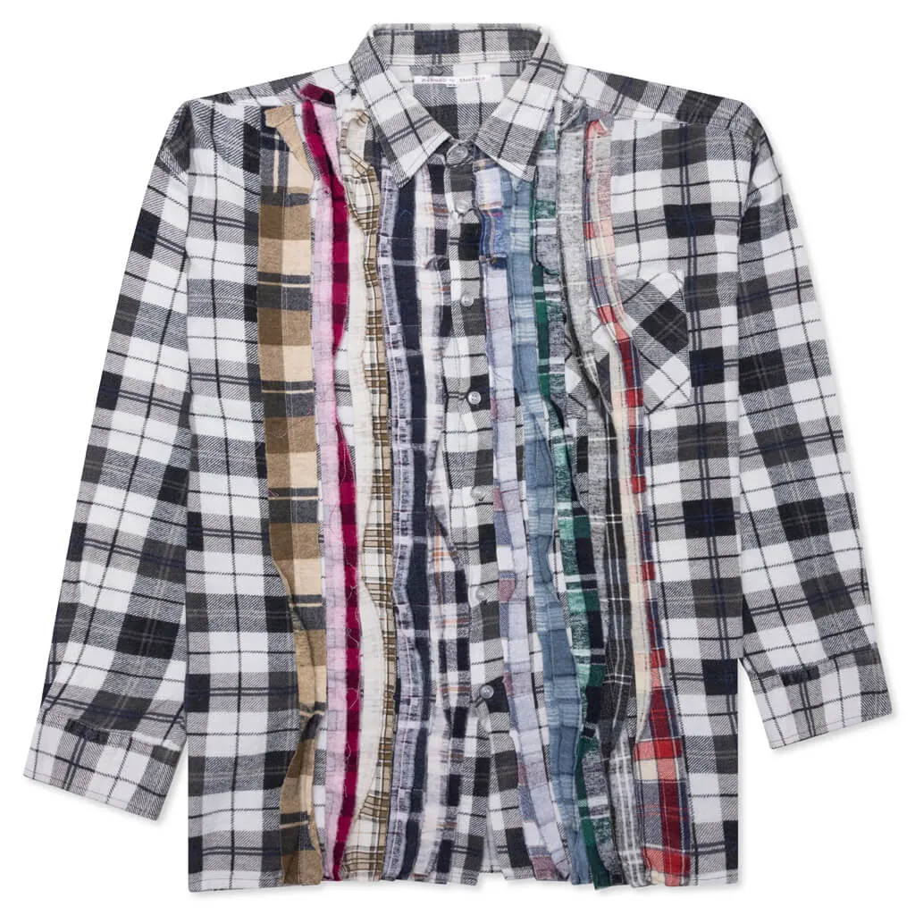 Flannel Shirt Ribbon Shirt - Various Colors