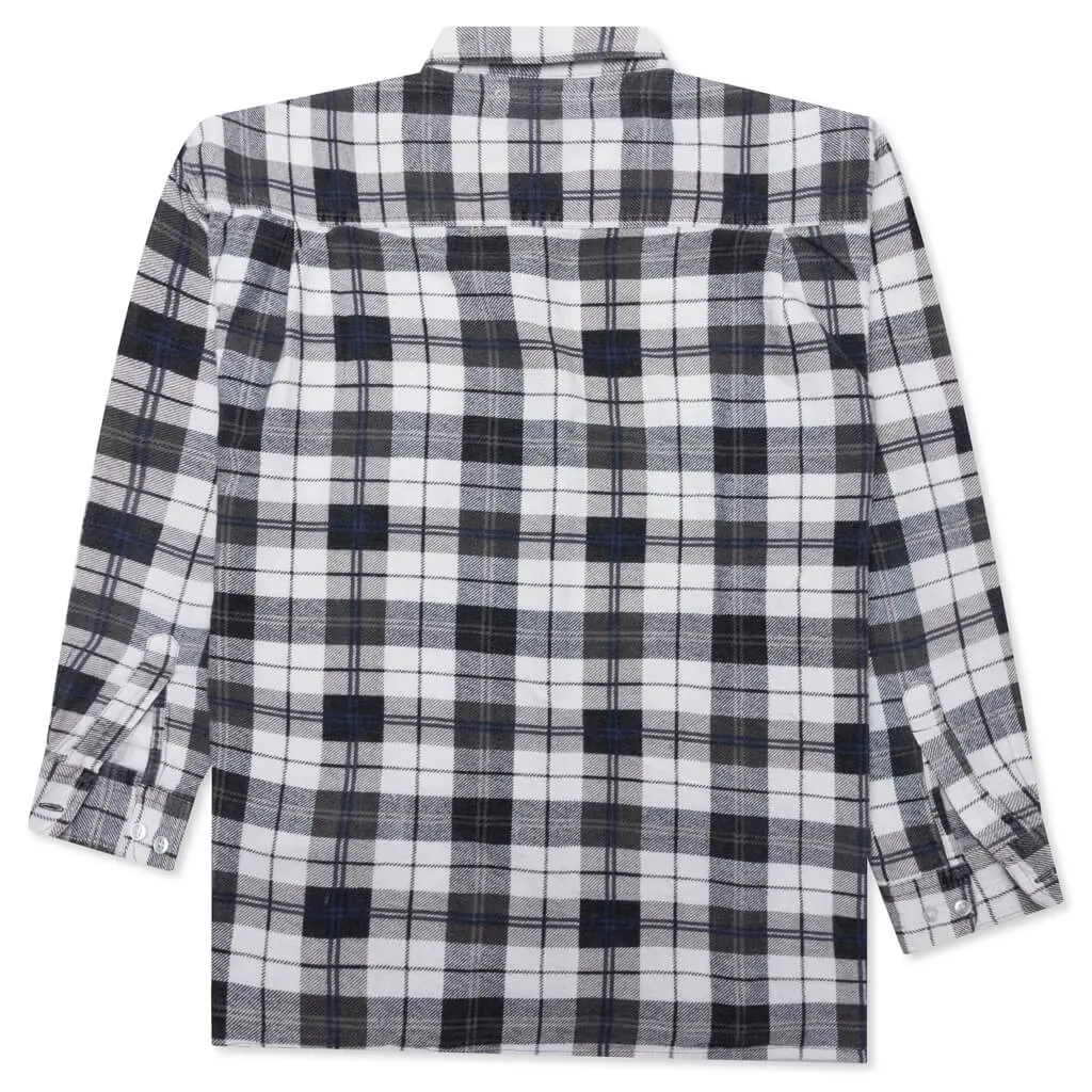 Flannel Shirt Ribbon Shirt - Various Colors