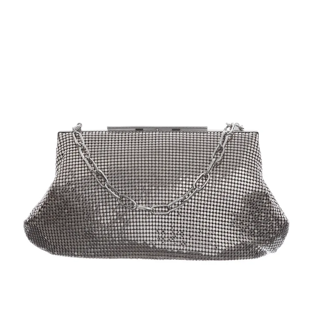 FLAT MESH FRAME CLUTCH