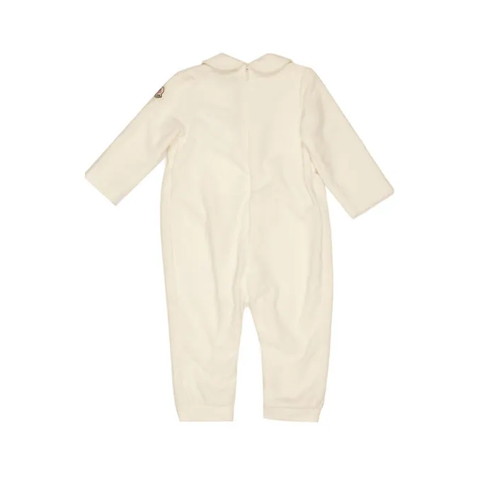 Fleece Romper Cream