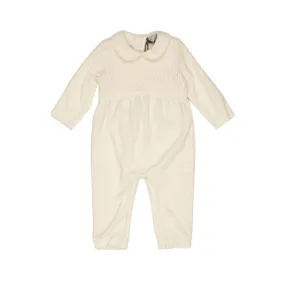 Fleece Romper Cream