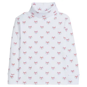 Fox Print Turtleneck