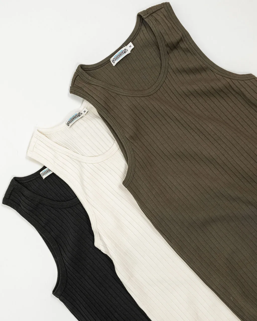 Freenote Olive Ribbed Tank