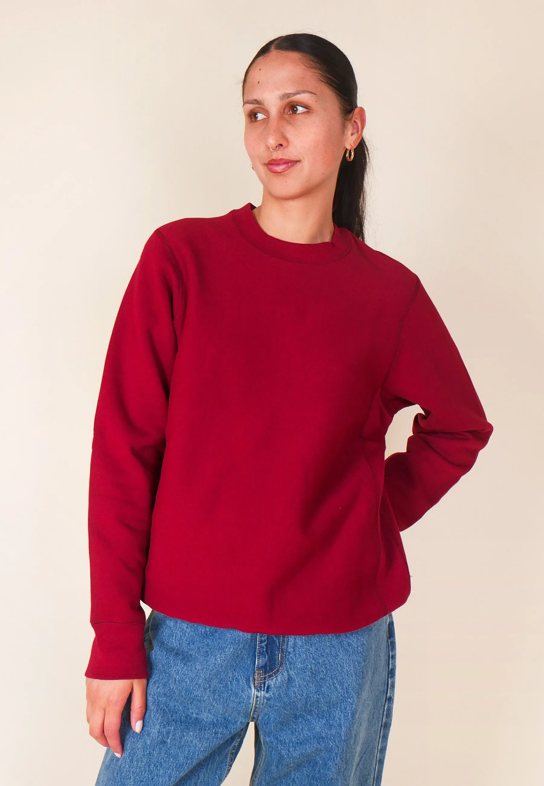 GAG Blank Classic Crewneck Sweater - Brick