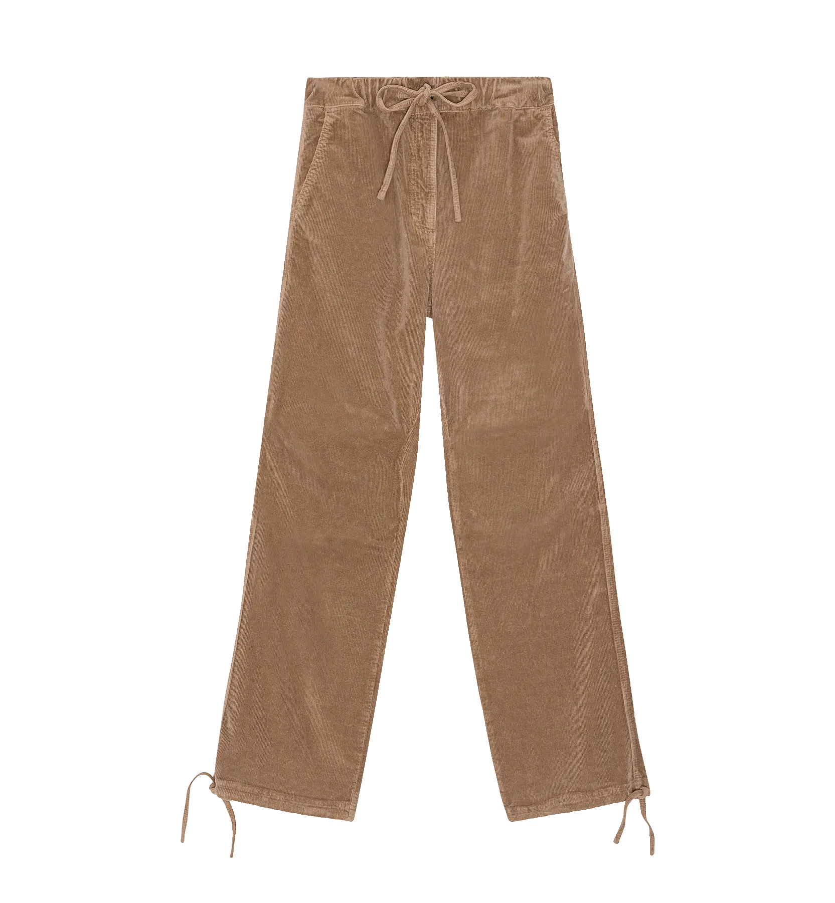 GANNI Brown Corduroy Pants