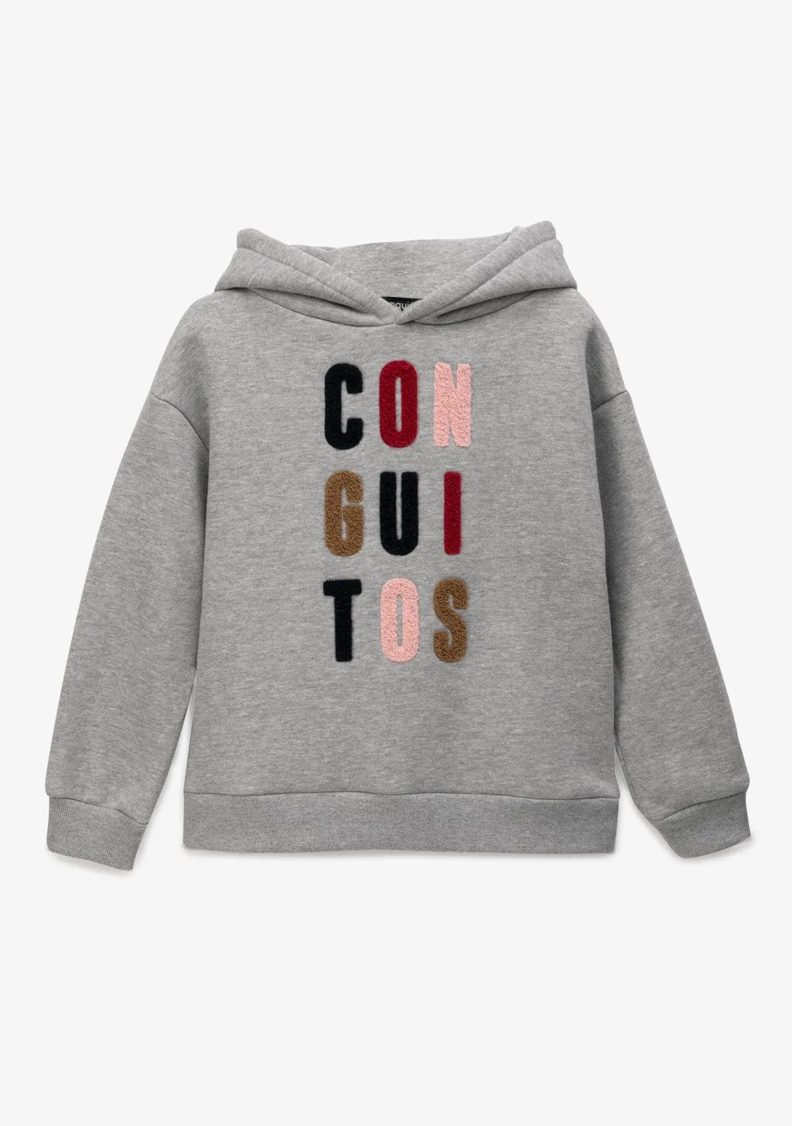 Girl's Grey Conguitos Hoodie