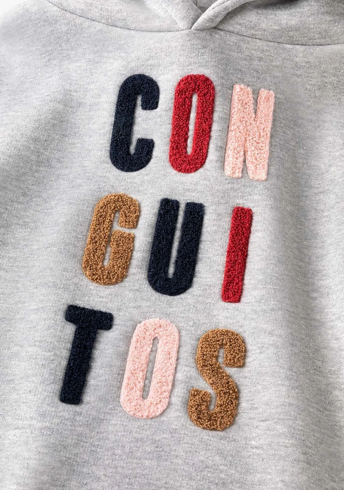 Girl's Grey Conguitos Hoodie