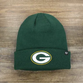 Green Bay Packers NFL Winter Beanie | Green Knit Cuff Beanie