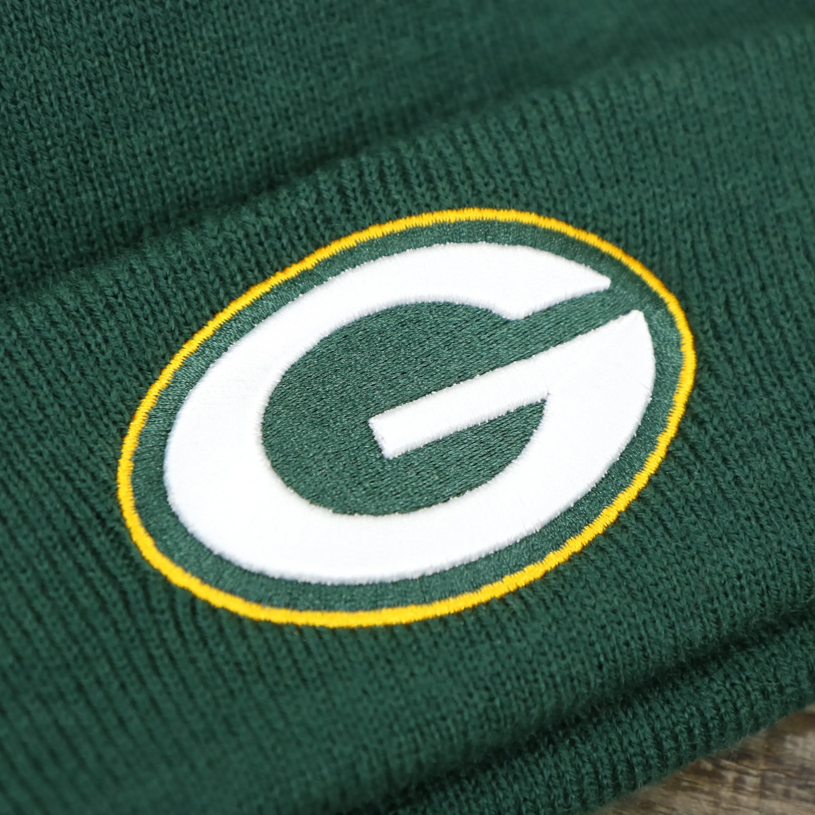 Green Bay Packers NFL Winter Beanie | Green Knit Cuff Beanie