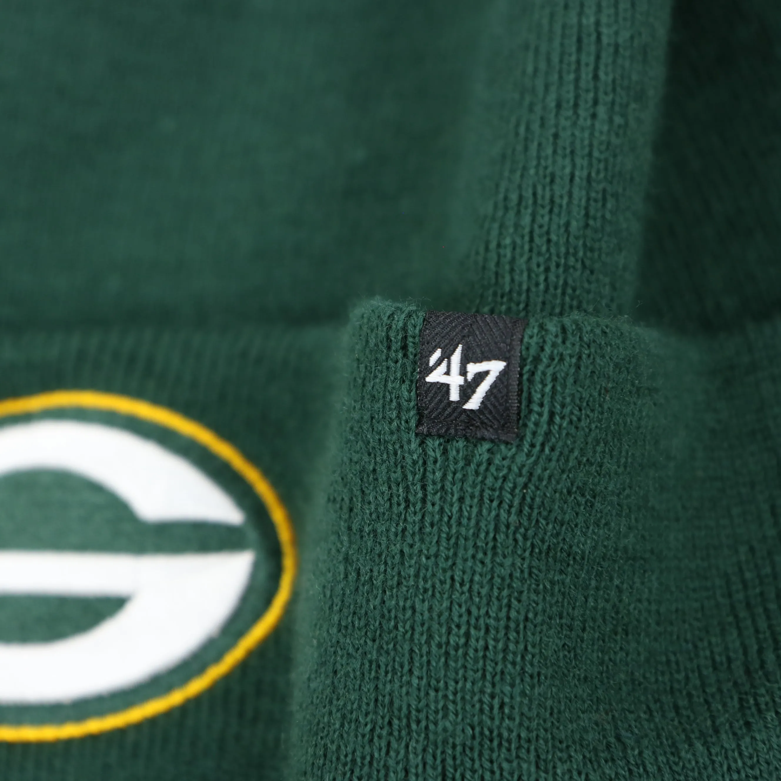 Green Bay Packers NFL Winter Beanie | Green Knit Cuff Beanie