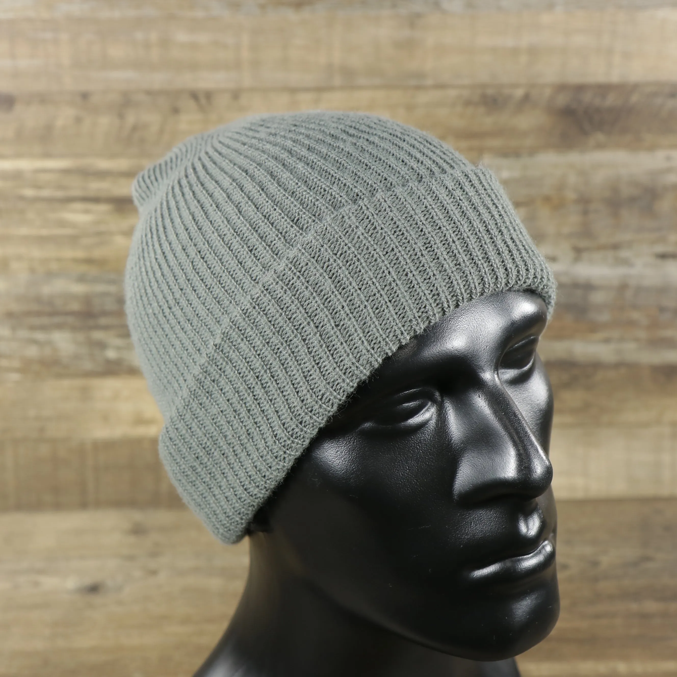 Green Winter Beanie | Foliage Green Acrylic Watch Cap